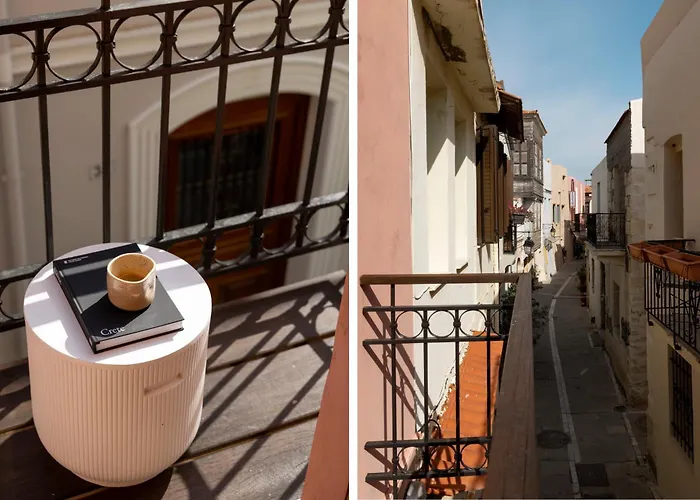 Mikio House, Design With Rooftop Cinema * Rethymno (Crete)