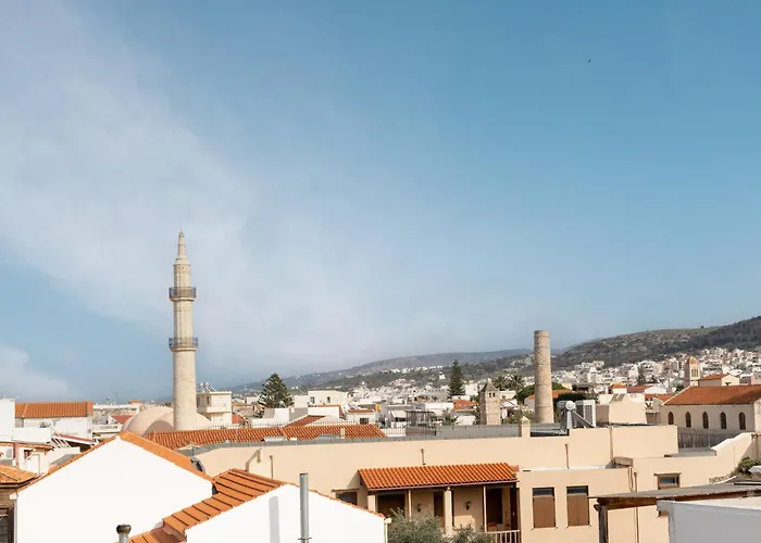 Mikio House, Design With Rooftop Cinema Rethymno
