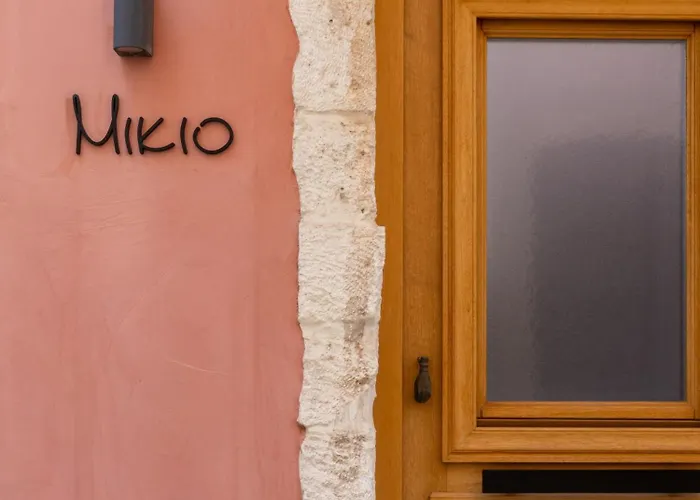 Ferienhaus Mikio House, Design With Rooftop Cinema Rethymno